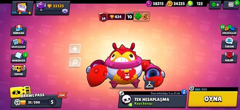 ACİL SATILIK BRAWL STARS 37K OLMUŞ HESAP  RESİMLİ