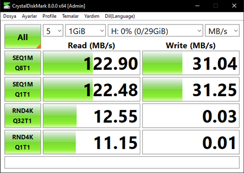  FLASH DISK TEST BAŞLIĞI!!!