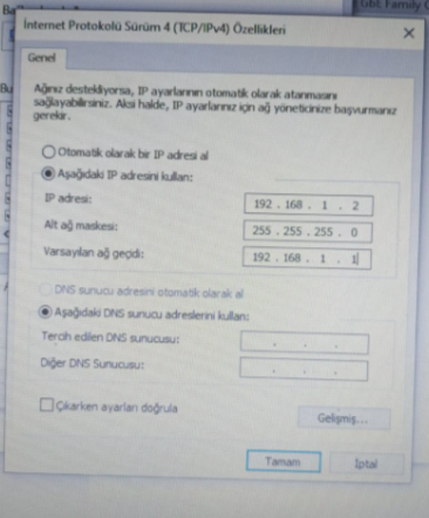 Modemi Router Olarak Ayarlama, DHCP ayarları Hk. Yardım.