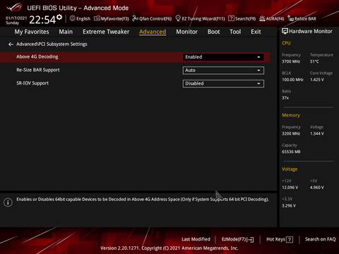 AMD Smart Access Memory Özelliğini Aktif Etme