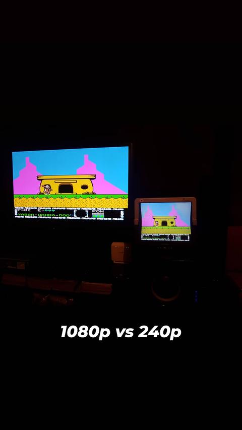 CRT MONİTÖRDE RETRO OYUNLAR İÇİN GERÇEK 240P SCANLINE ELDE ETMEK