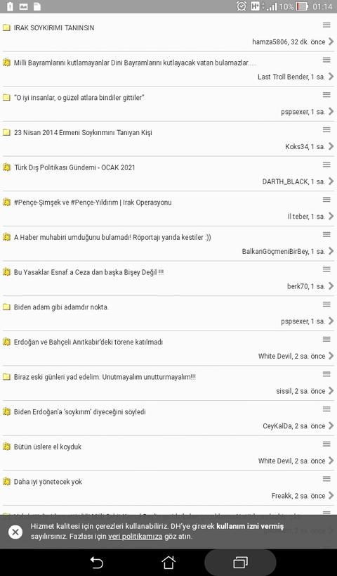 yok artık atışmaktan koca zaferi unuttunuz