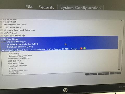 HP elitebook  USB ile format sorunu