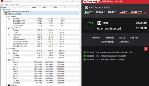 9700X sıcaklık sorunu