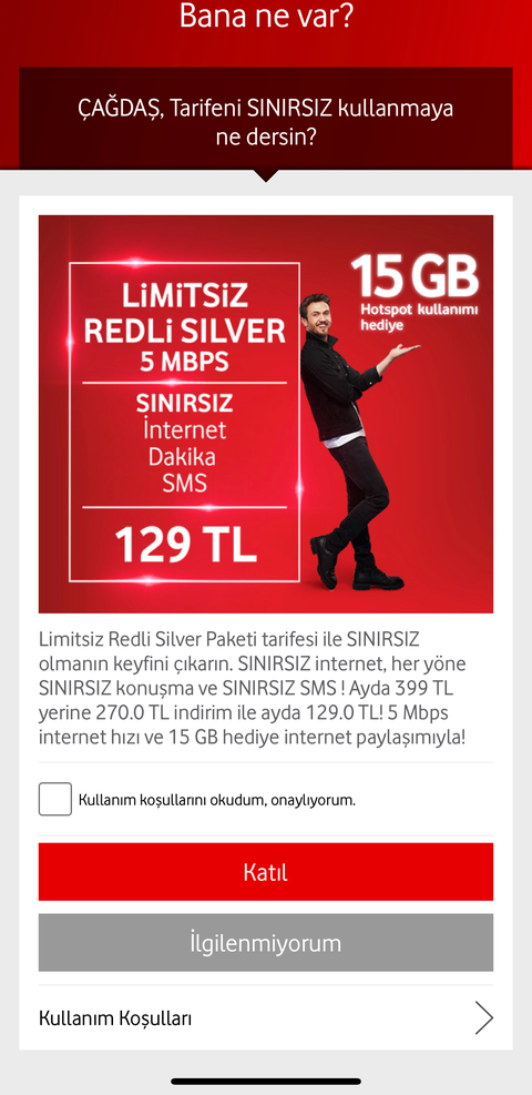 Sınırsız Mobil İnternet