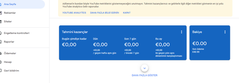 pinli  pinsiz adsense  hesapları  mevcuttur