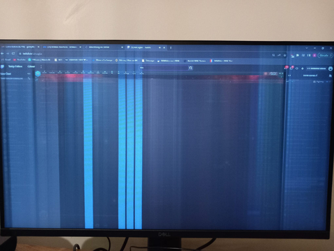 Dell g2722hs Monitörde Problem