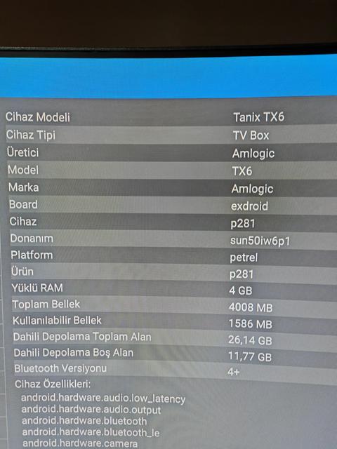 TANIX TX6S , TX6 Allwinner H616&H6 4gb ram