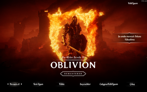 The Elder Scrolls IV: Oblivion Remastered Türkçe Yama