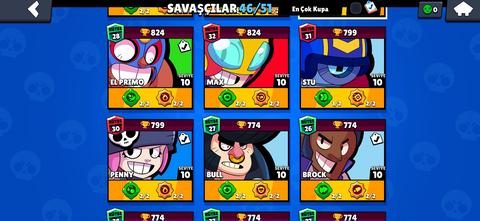 ACİL SATILIK BRAWL STARS 37K OLMUŞ HESAP  RESİMLİ