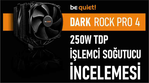 Be Quiet DARK ROCK PRO 4 İncelemesi [ 5950X Testleri ]