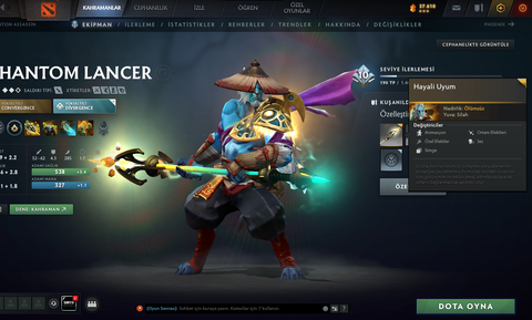 Dota 2 Dolu Account Satılık. 4 Arcana 2 Persona ve Ekstra Item'lar