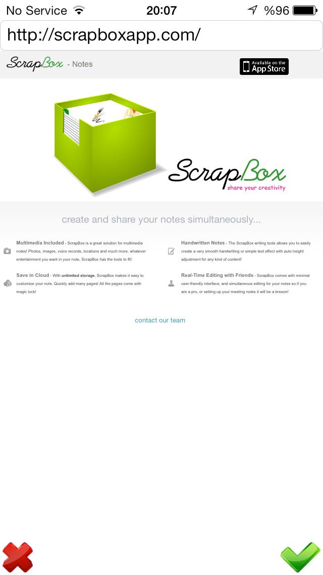 ScrapBox'ın yaklaşan 1.2 güncellemesinden ekran görüntüleri