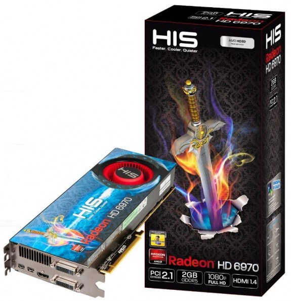 HIS Radeon HD 6900 serisi ekran kartlarını duyurdu