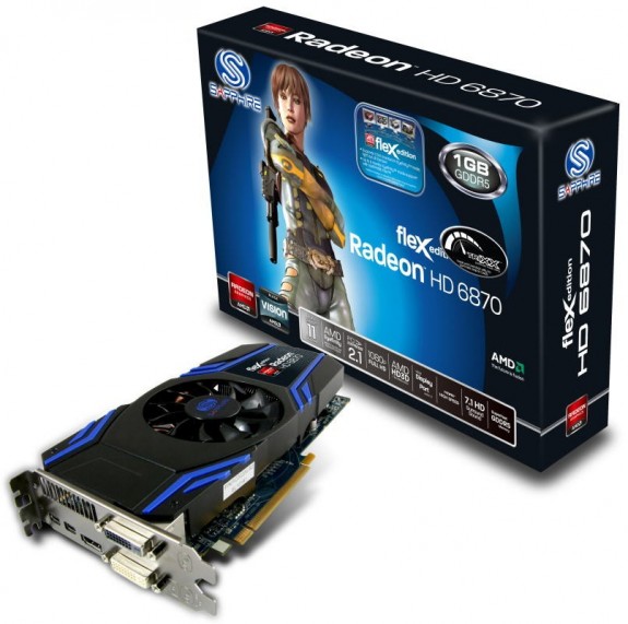 Sapphire Radeon HD 6870 FleX & Radeon HD 5670 FleX