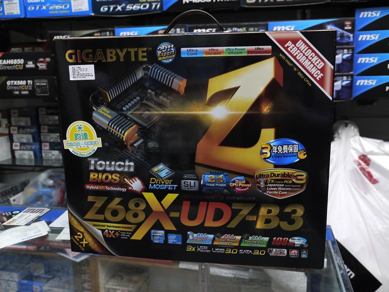 Gigabyte Z68X-UD7-B3