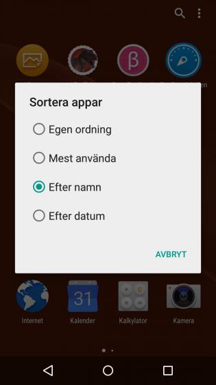 Sony'nin sadeleştirilmiş Android arayüzü konseptine ait görüntüler