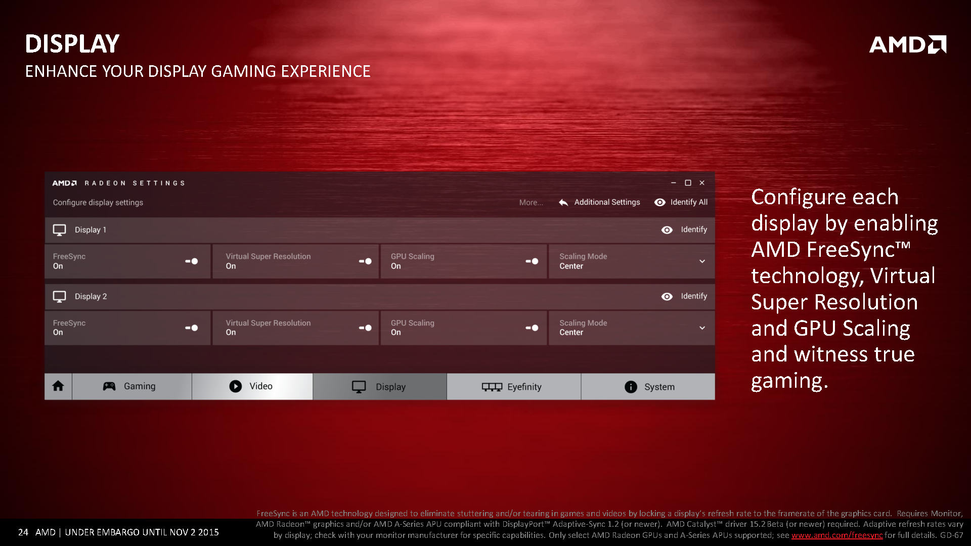 AMD Radeon Software Crimson Edition 15.11 