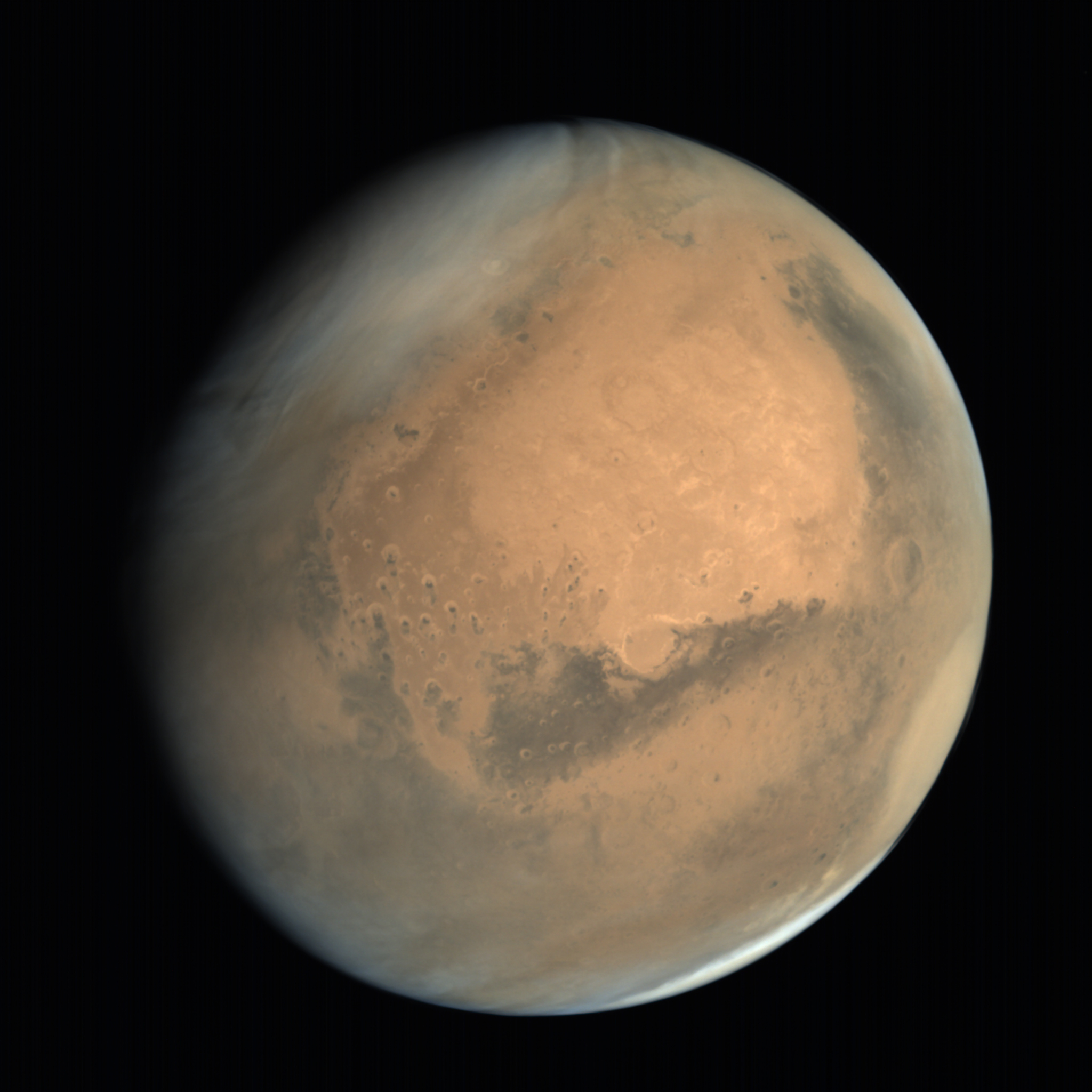 Hindistan'ın Mars'taki uzay aracından inanılmaz fotoğraflar