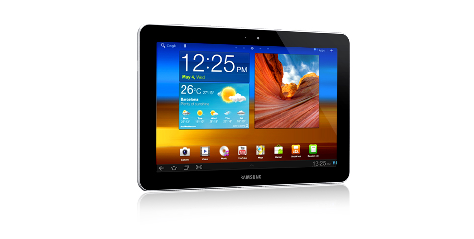 Samsung Galaxy Tab 10.1-Resmi görseller