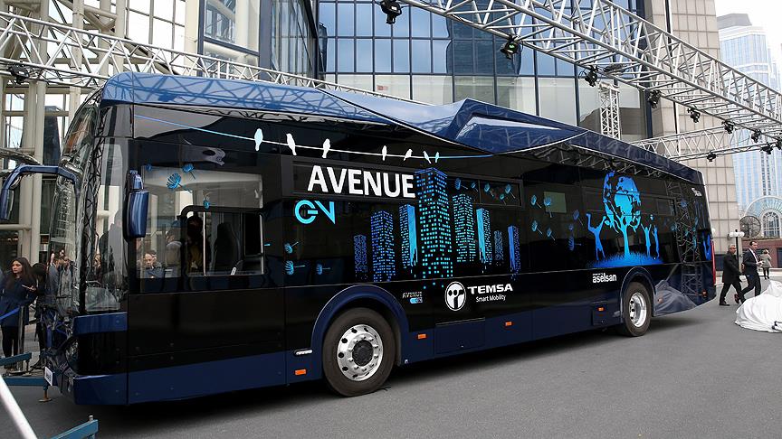 Aselsan ve Temsa imzalı %100 elektrikli yerli otobüs