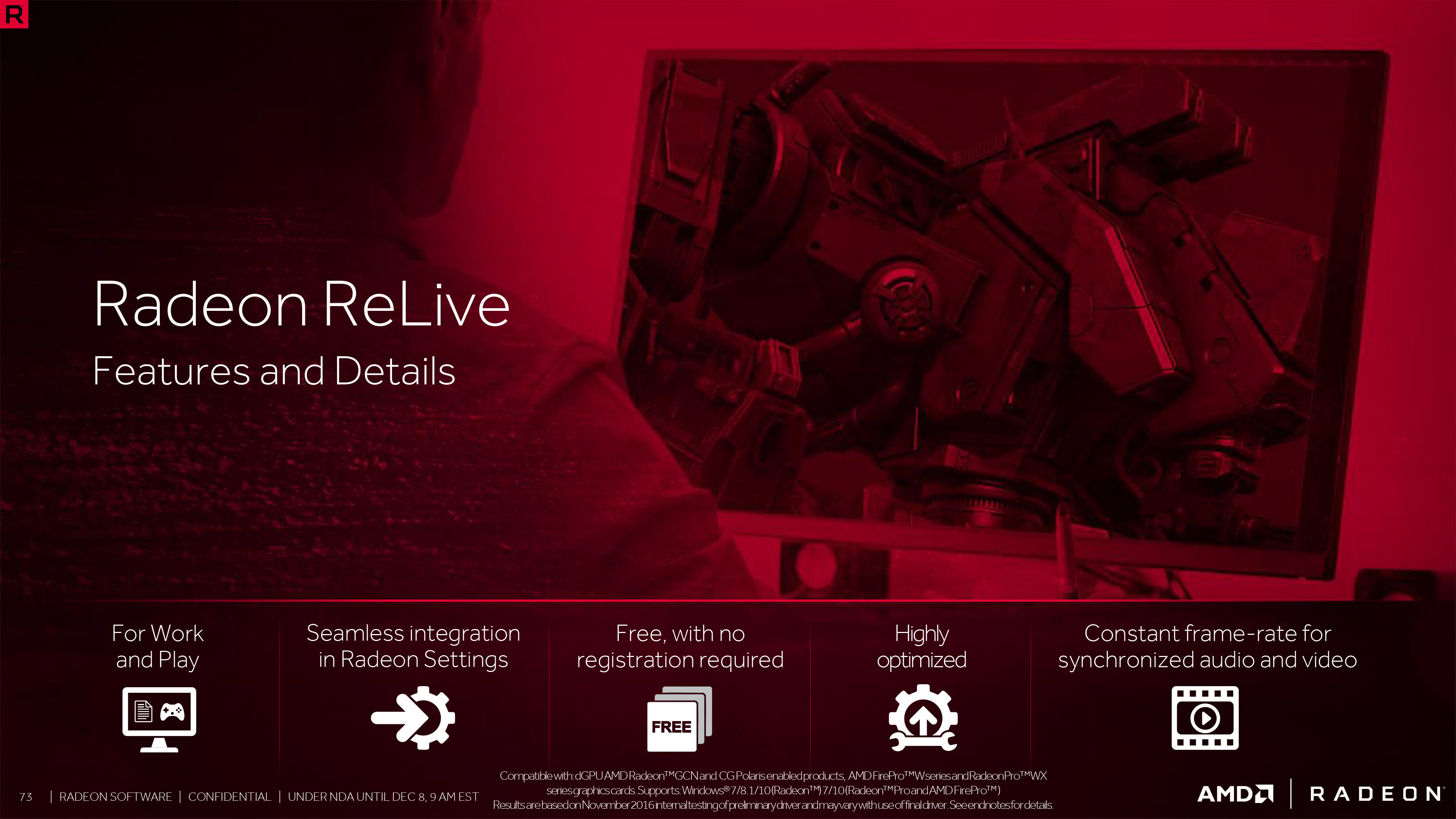 AMD Radeon Crimson ReLive Edition