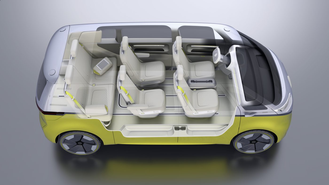 Gelecekten fırlamış elektrikli araç: Volkswagen I.D. BUZZ