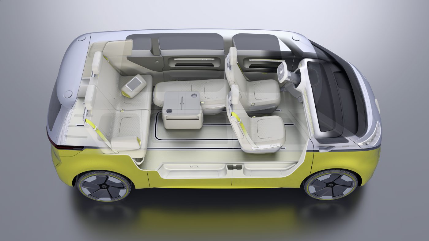 Gelecekten fırlamış elektrikli araç: Volkswagen I.D. BUZZ