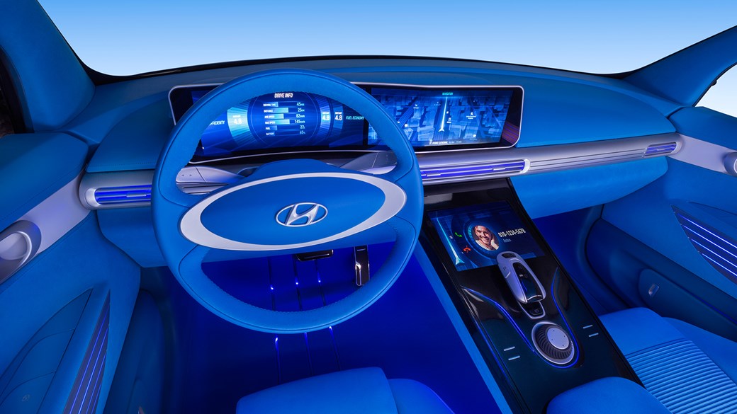 Hidrojen yakıt hücreli Hyundai FE Fuel Cell Concept