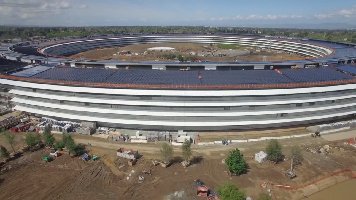 Apple'ın 5 milyar dolarlık kampüsünün son görüntüleri