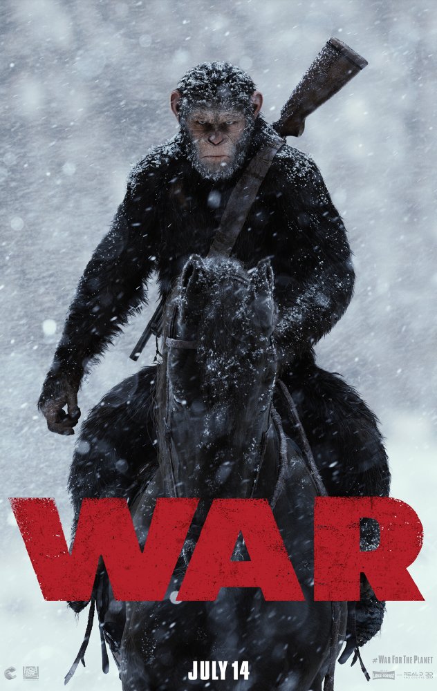 War for the Planet of the Apes gösterime girdi