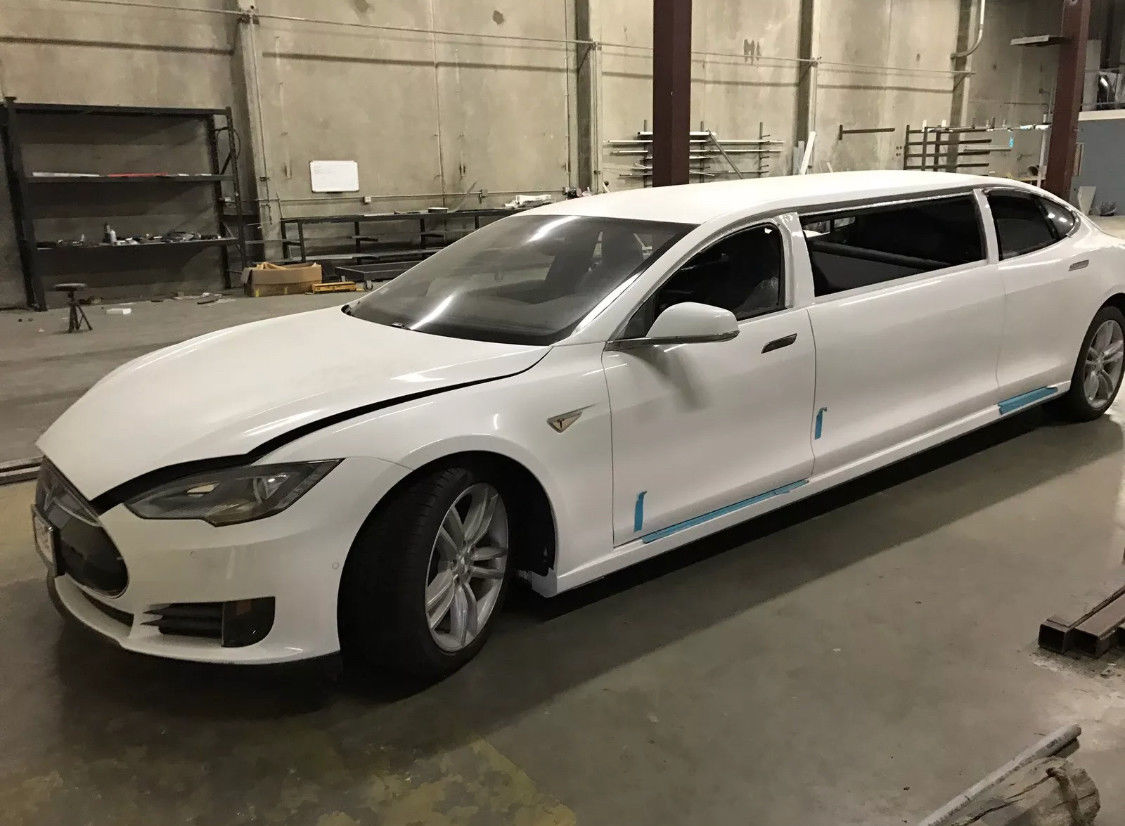 Dünyanın ilk Tesla Model S limuzini ile tanışın 