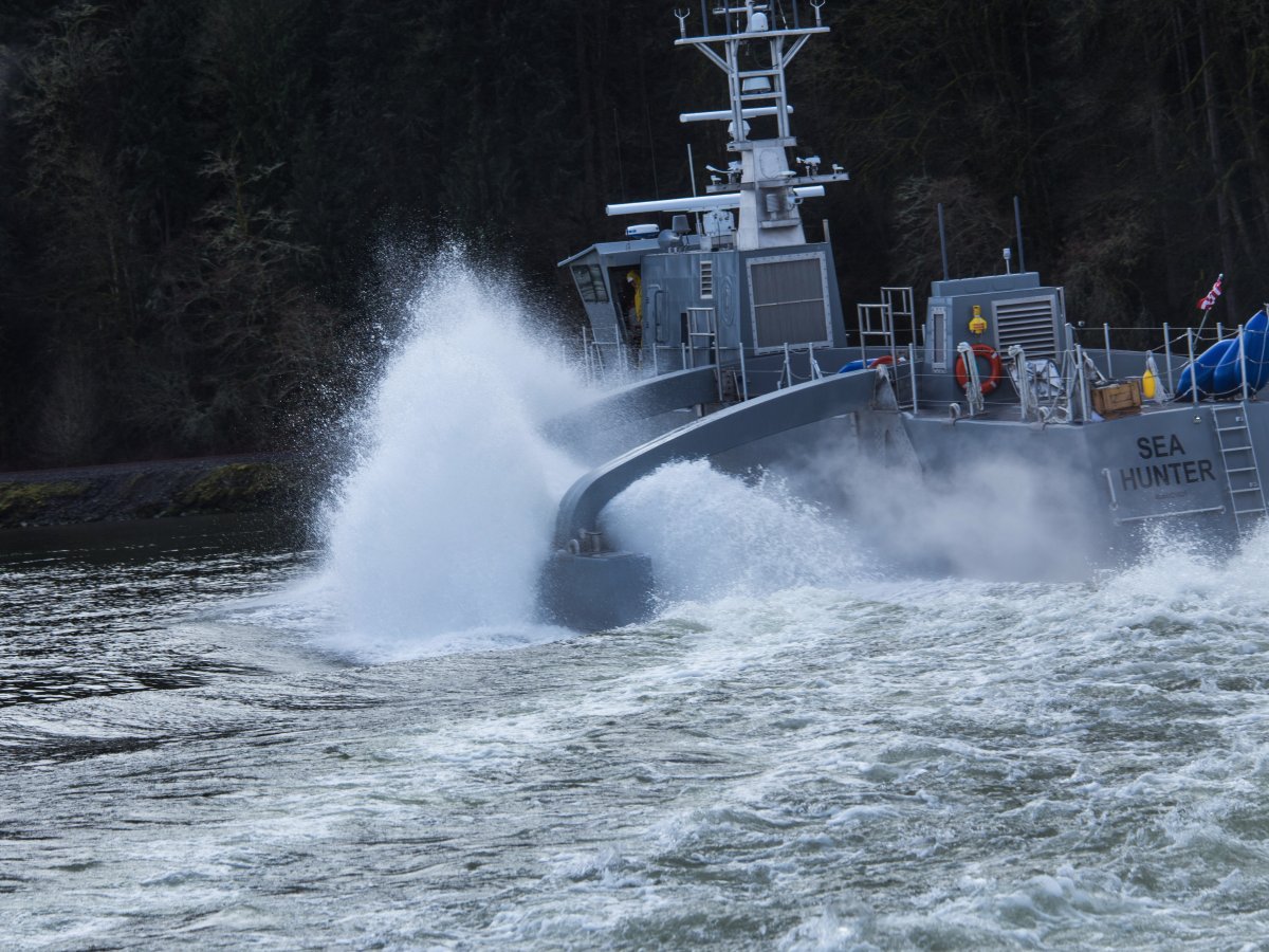 ABD donanmasının yeni otonom gemisi Sea Hunter