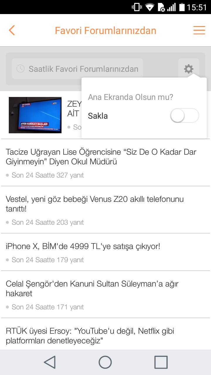 DonanımHaber Android uygulaması