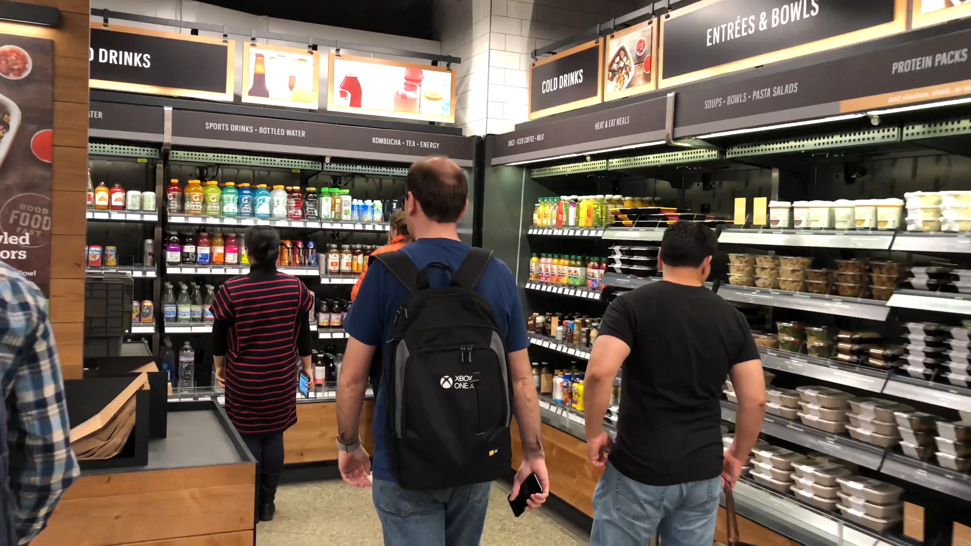 Amazongo'dan alışveriş yaptık