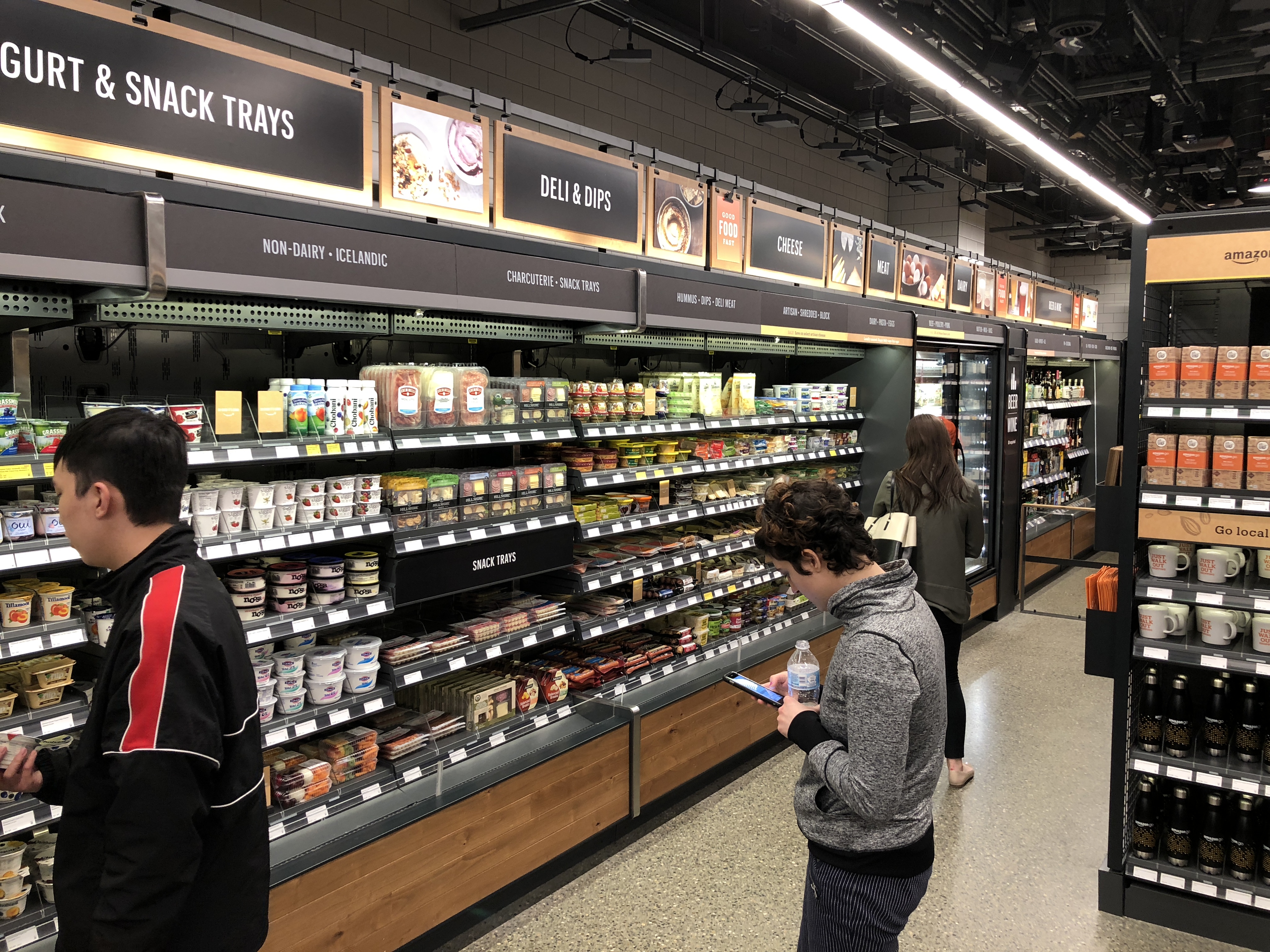 Amazongo'dan alışveriş yaptık