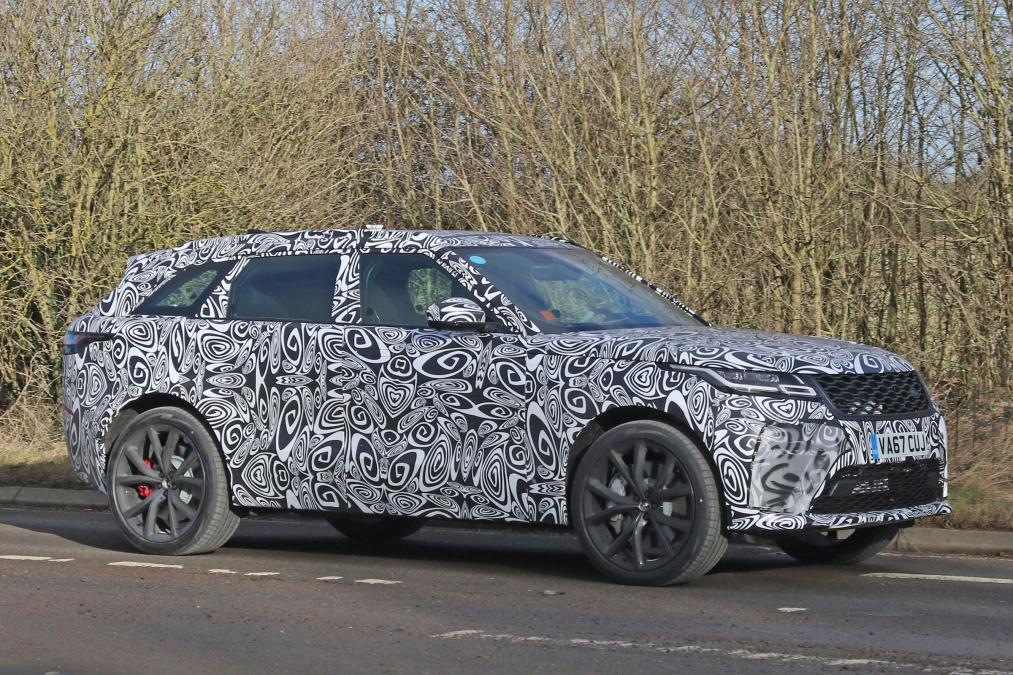 V8 motorlu Range Rover Velar SVR, Nürburgring'de test ediliyor