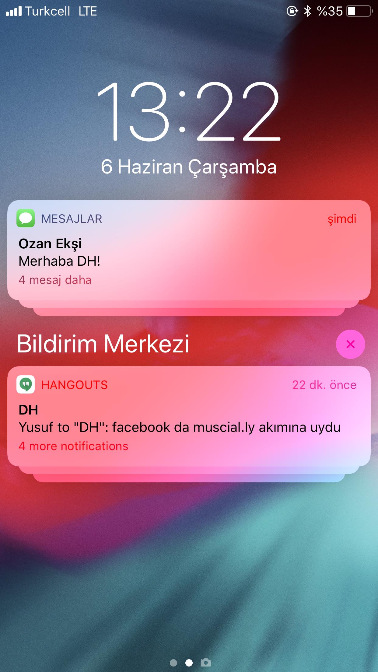 iOS 12 Beta ekran görüntüleri