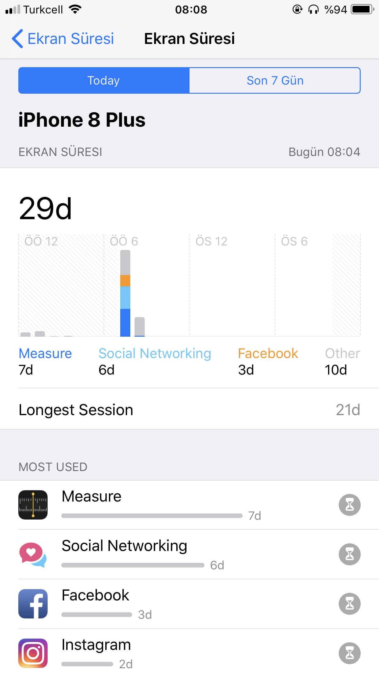 iOS 12 Beta ekran görüntüleri