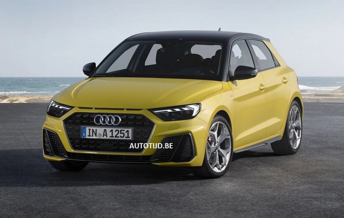 Yeni nesil Audi A1'in görselleri sızdırıldı