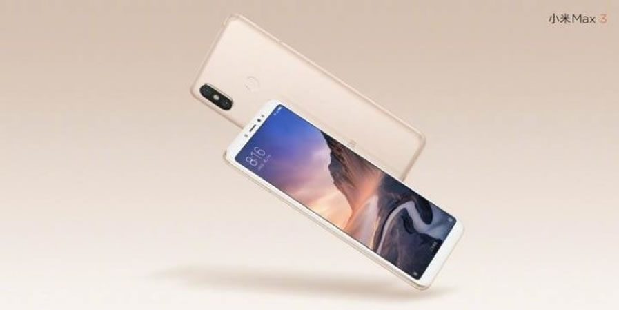 Xiaomi Mi Max 3'ün resmi görselleri yayınlandı