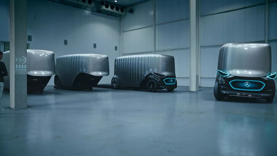 Mercedes, geleceğin ulaşım aracı Vision Urbanetic Concept'i tanıttı