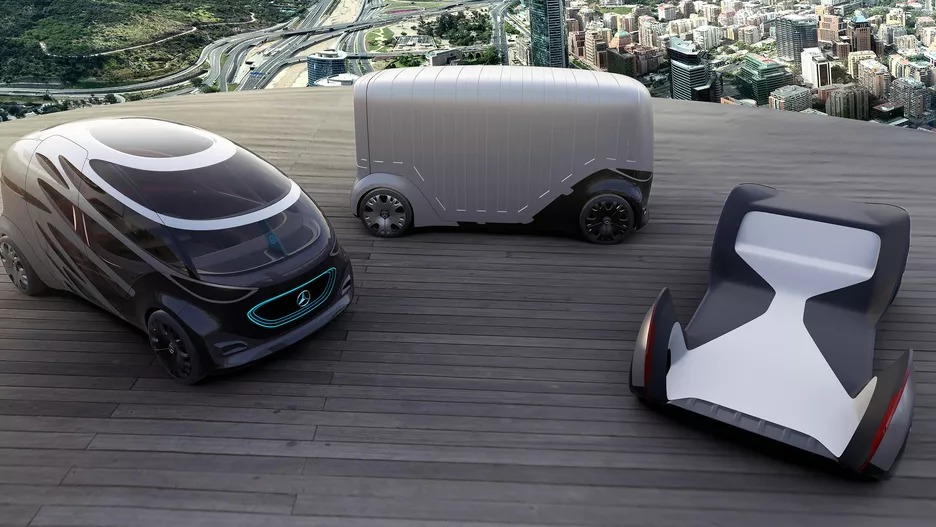 Mercedes, geleceğin ulaşım aracı Vision Urbanetic Concept'i tanıttı