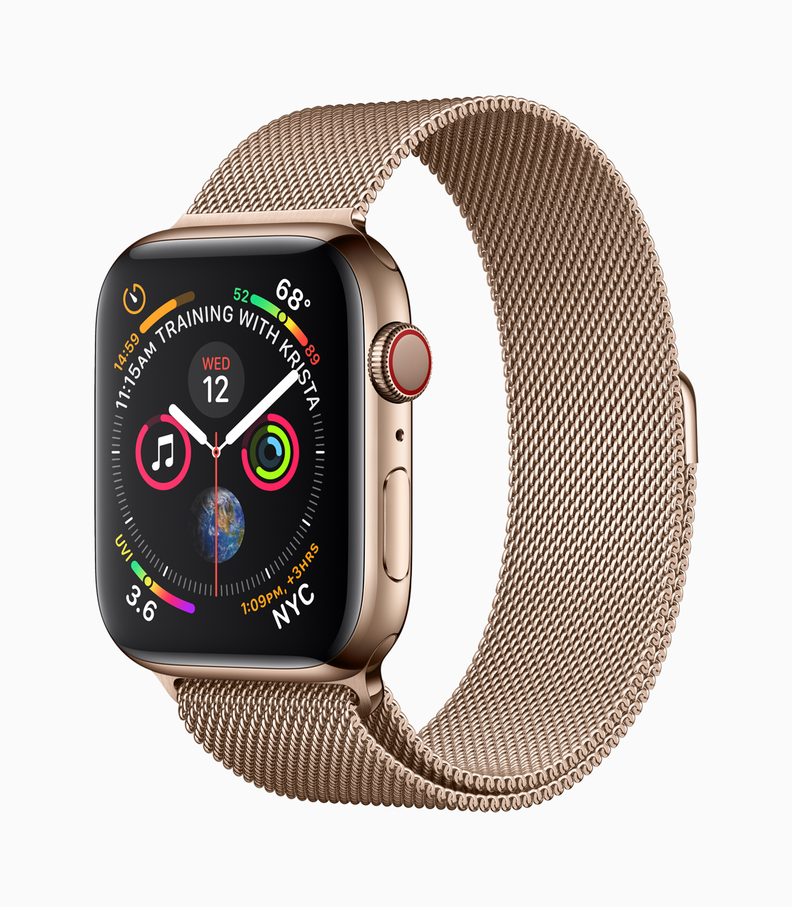 Apple Watch Series 4 görselleri