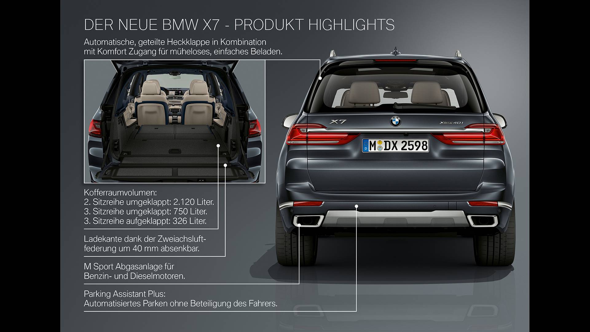 BMW yeni amiral gemisi SUV'sini tanıttı: 2019 BMW X7 ile tanışın