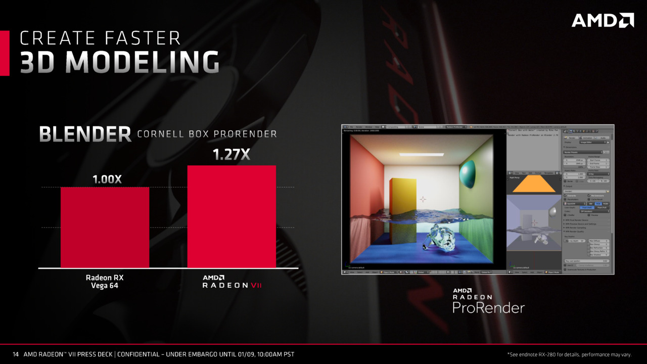 Radeon Vega 7’nin resmi slaytları paylaşıldı: RX Vega 64’ten %68’e kadar daha hızlı