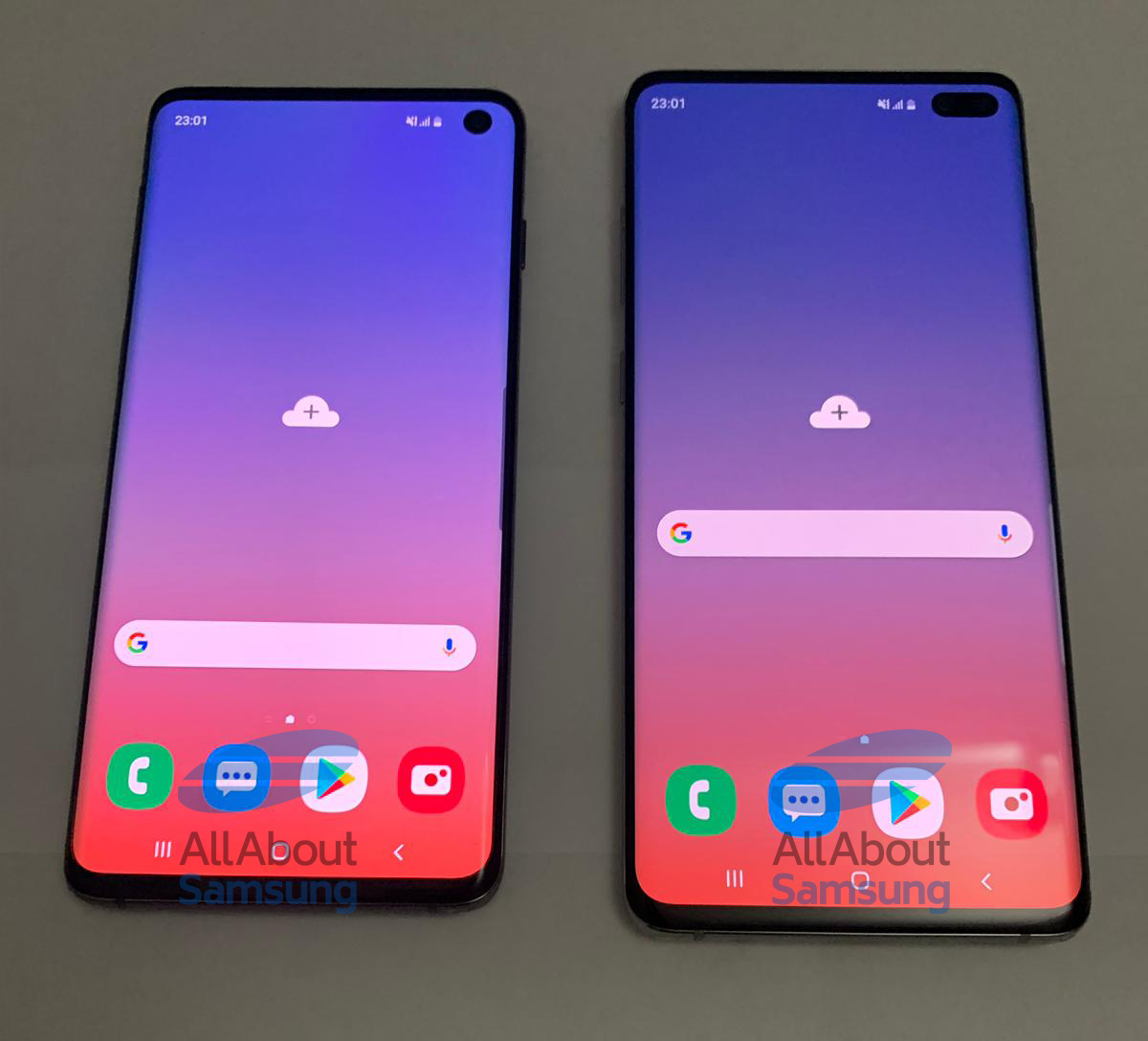 Galaxy S10 ve S10 Plus'ın şimdiye kadarki en net görselleri yayınlandı