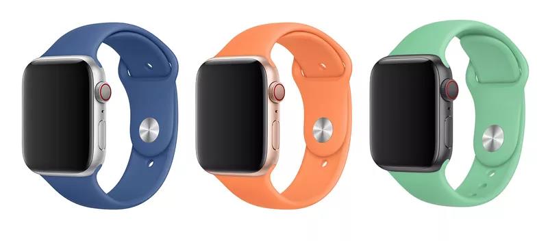 Apple Watch kayışları ve iPhone kılıfları bahar renkleriyle yenilendi