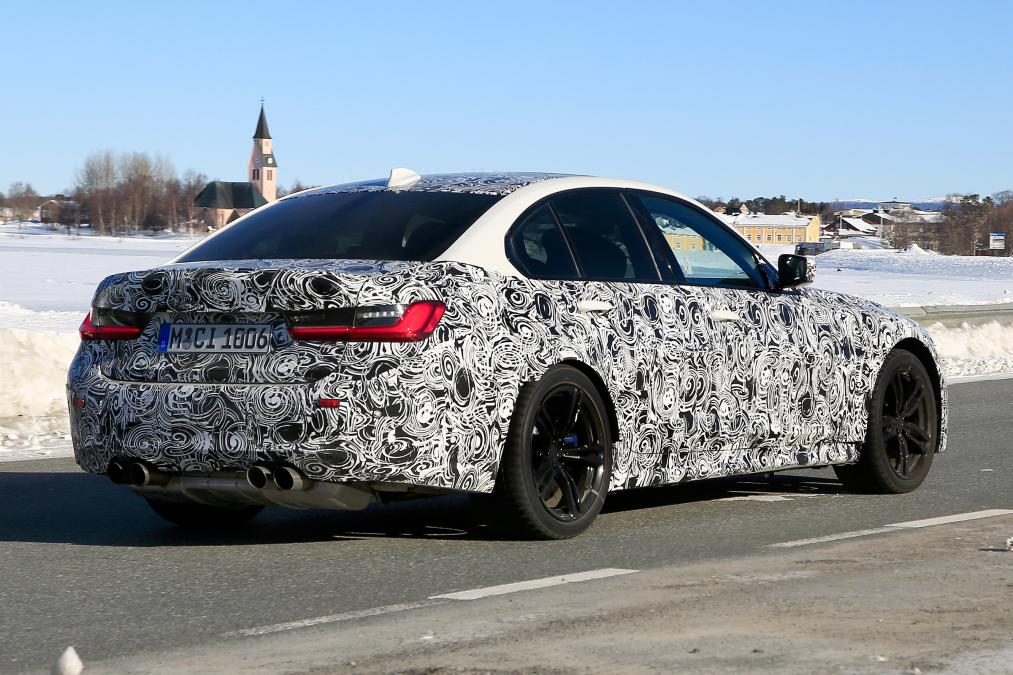 2019 BMW M3 test edilirken görüntülendi