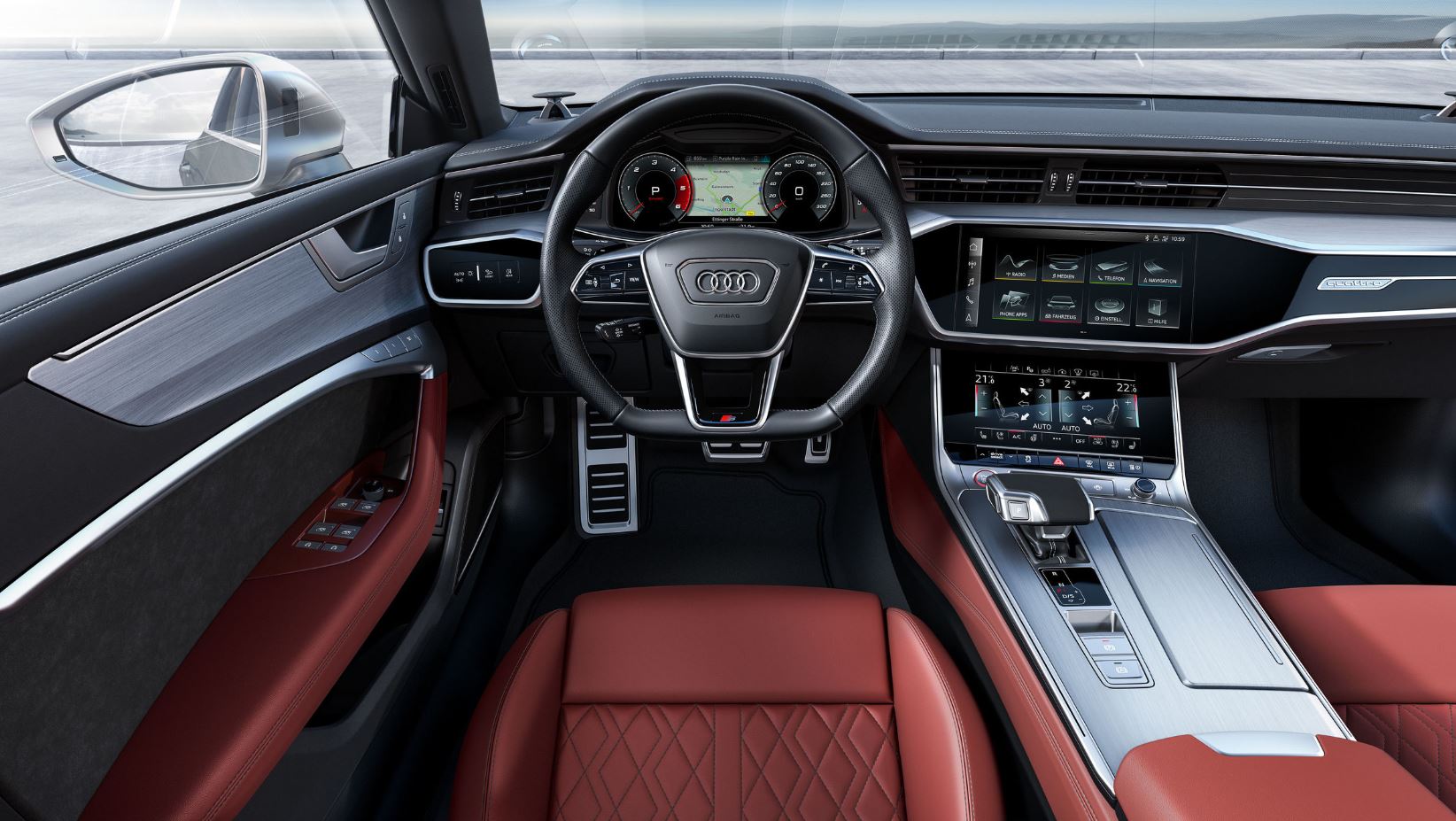 2019 Audi S6 ve S7 modellerin tanıtıldı: Hafif hibrit destekli TDI motor